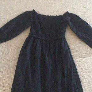 Lilly Pulitzer black maxi teared dress new with tags
